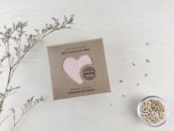 Amma Thérapie Coussin Réconfort Cœur -P’tits Cœurs En Rose