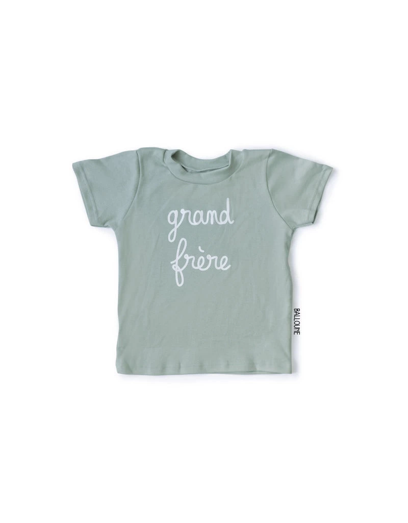 Balloune Design T-Shirt Sauge Grand Frère 3 Balloune Design T-Shirt Sauge Grand Frère