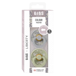 Bibs Suces Liberty Pqt De 2 Capel Sage Mix