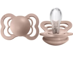 Bibs Suces Suprême Silicone Pqt 2 Blush -Enfant Périphériques Magasin bibs suces supreme silicone pqt 2 blush 1