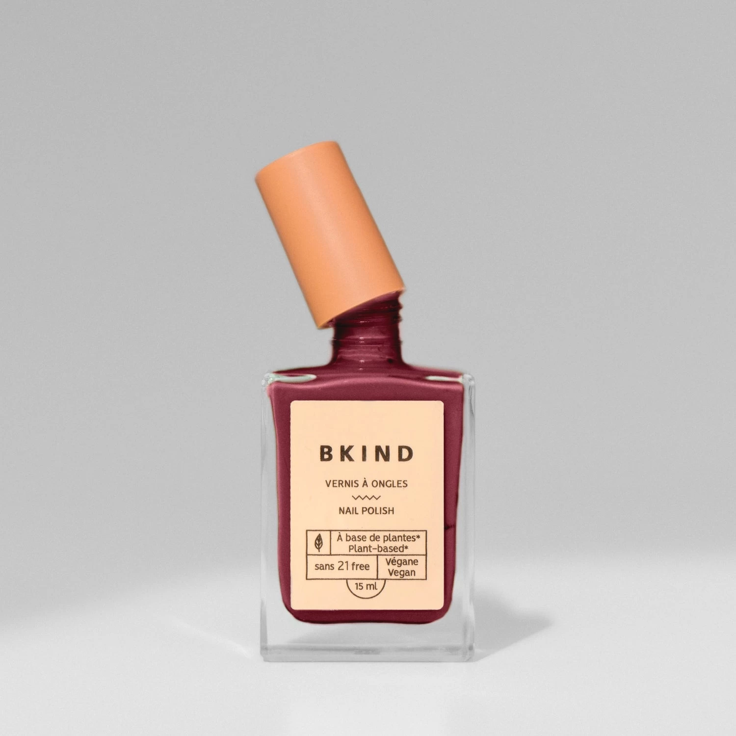 BKind Vernis à Ongles Petite Bourgogne 5 BKind Vernis à Ongles Petite Bourgogne – Image 3