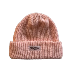 Bromance Tuque En Tricot Doublée Baby Pink -Enfant Périphériques Magasin bromance tuque en tricot doublee baby pink 2