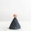 Confetti Mill Chapeau D'anniversaire En Lin Navy -Enfant Périphériques Magasin confetti mill chapeau danniversaire en lin navy