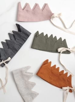 Confetti Mill Couronne En Lin Forest Green -Enfant Périphériques Magasin confetti mill couronne en lin forest green 3