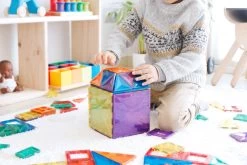 Connetix Ensemble Créatif Arc-en-ciel 100 Pièces -Enfant Périphériques Magasin connetix ensemble creatif arc en ciel 100 pieces 8