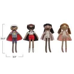 Creative Coop Poupée HéroCape Rouge 7 Creative Coop Poupée HéroCape Rouge -Enfant Périphériques Magasin creative coop poupee hero cape rouge 2