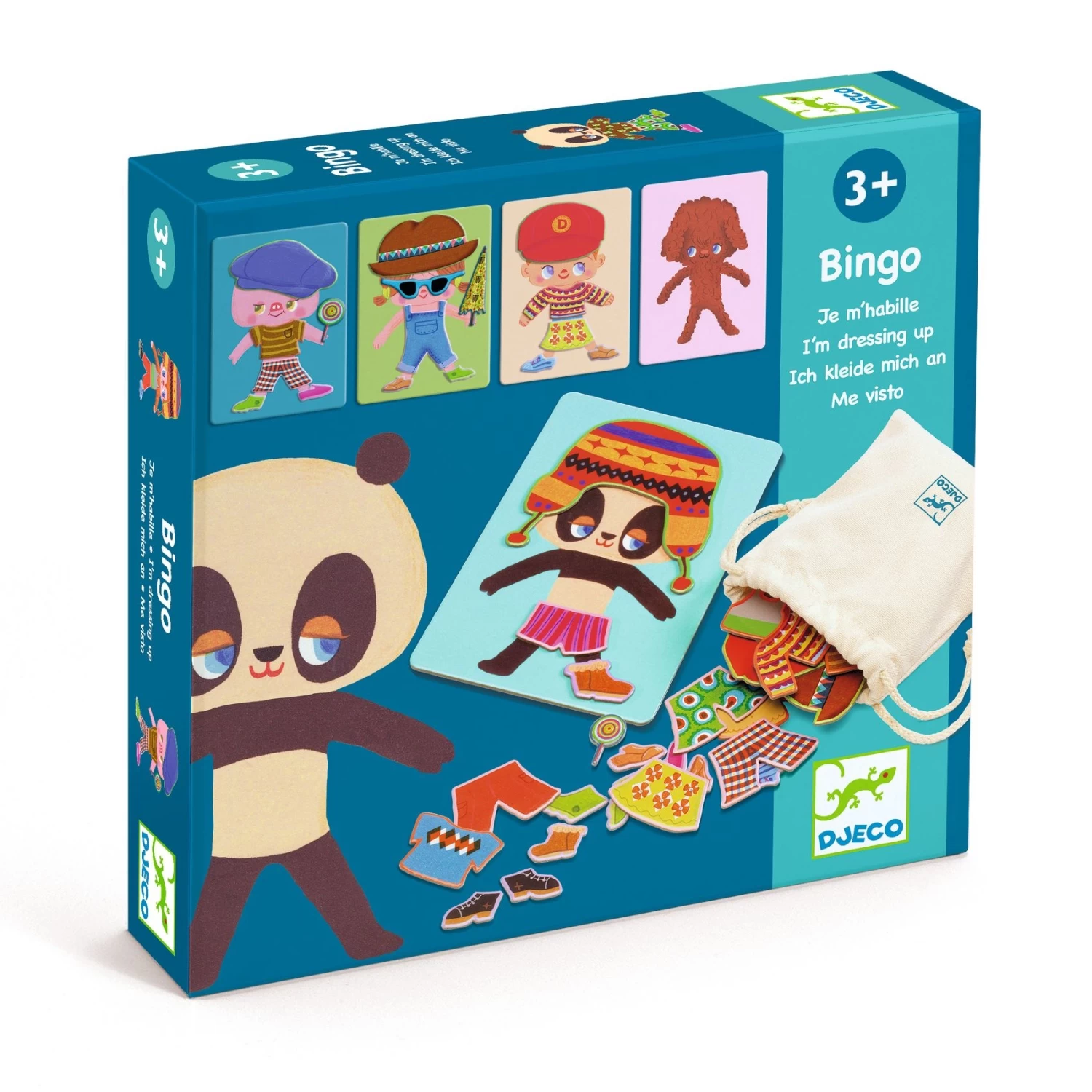 Djeco Bingo Je M'habille 3 Djeco Bingo Je M'habille