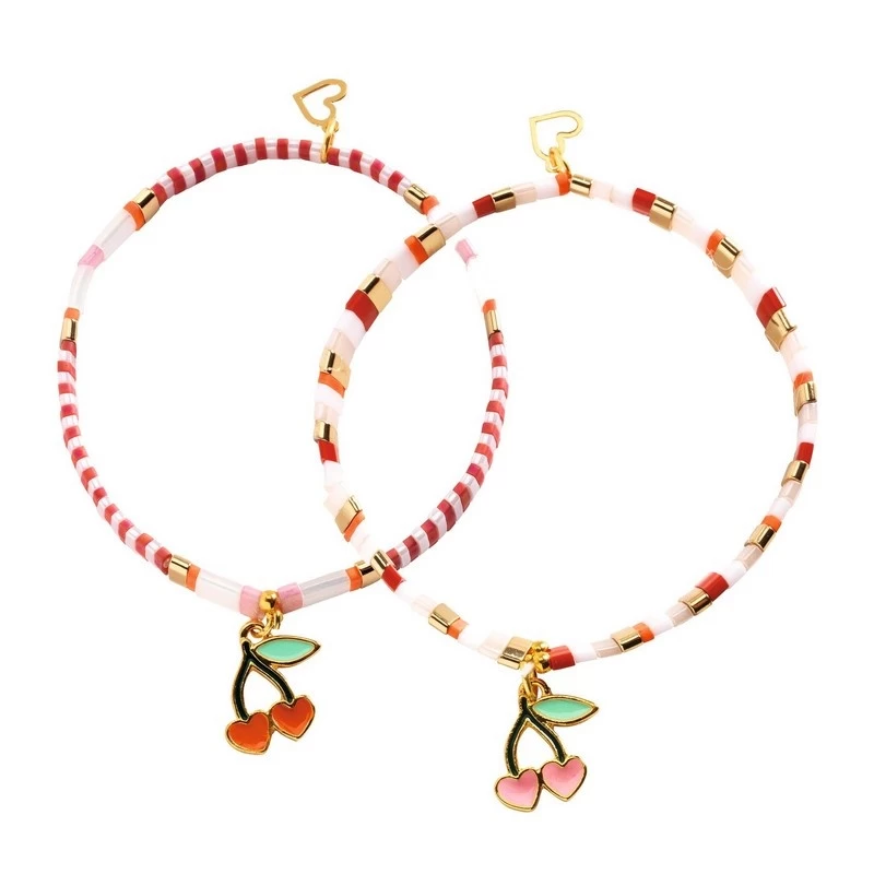 Djeco Bracelets You & Me Tila Et Cerises 3 Djeco Bracelets You & Me Tila Et Cerises