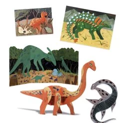 Djeco Coffret Multi-activités Le Monde Des Dinosaures