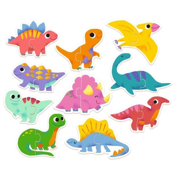 Djeco Puzzle Duo - Dinos 4 Djeco Puzzle Duo - Dinos – Image 2