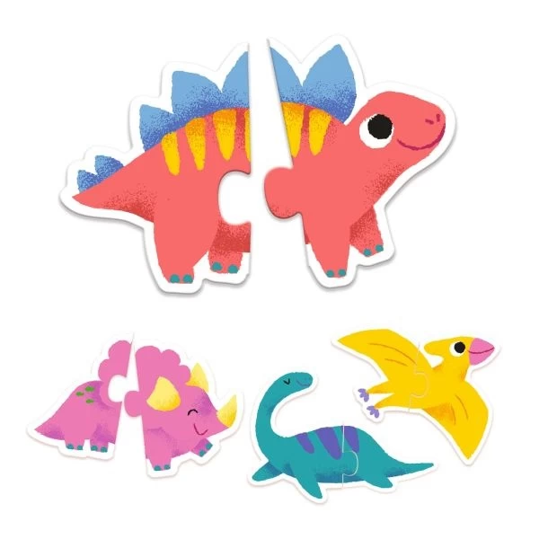 Djeco Puzzle Duo - Dinos 5 Djeco Puzzle Duo - Dinos – Image 3