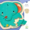 Djeco Puzzle En Bois - Éléphant