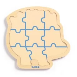 Djeco Puzzle En Bois - Kipik -Enfant Périphériques Magasin djeco puzzle en bois kipik 2