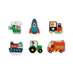 Djeco Puzzlo Vroom -Enfant Périphériques Magasin djeco puzzlo vroom 2