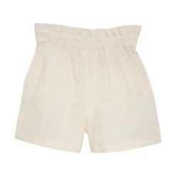 En Fant Short Broderie Anglaise Eggnog
