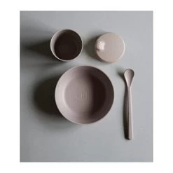 Ensemble De Vaisselle En Bamboo Bébé Fog