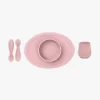 EZPZ Ensemble Premier Repas Blush -Enfant Périphériques Magasin ezpz ensemble premier repas blush