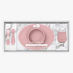 EZPZ Ensemble Premier Repas Blush -Enfant Périphériques Magasin ezpz ensemble premier repas blush 2