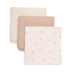 Fixoni Trio De Grandes Mousselines Dandelion Rose -Enfant Périphériques Magasin fixoni trio de grandes mousselines dandelion rose 2