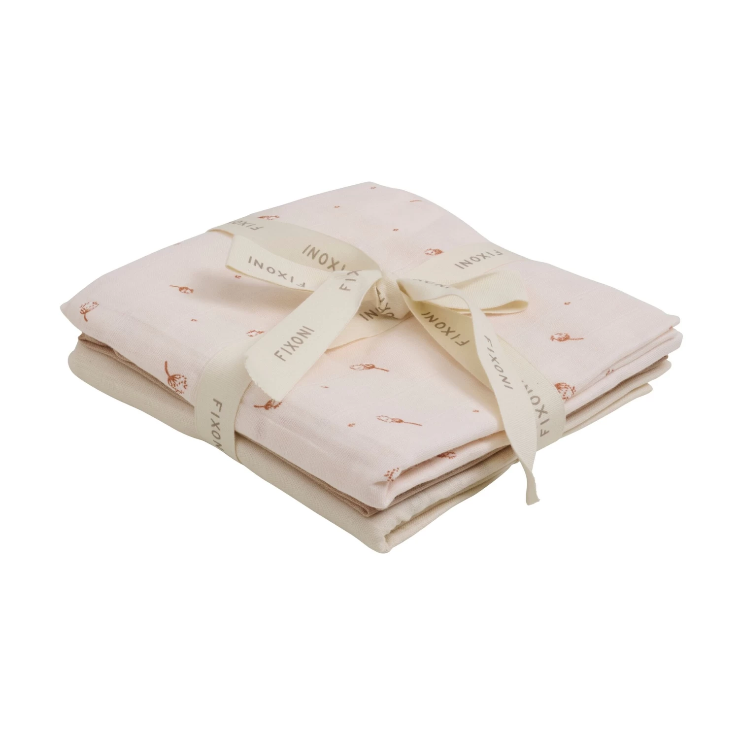 Fixoni Trio De Grandes Mousselines Dandelion Rose