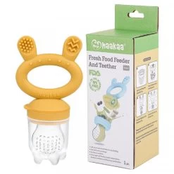 Haakaa Tétine Alimentaire Mustard