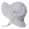 Jan & Jul ChapeauFloppy Grey Herringbone -Enfant Périphériques Magasin jan jul chapeau floppy grey herringbone