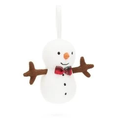 Jellycat Ornement En Peluche Bonhomme De Neige