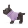 Jellycat Peluche Frenchie Tricot Mauve -Enfant Périphériques Magasin jellycat peluche frenchie tricot mauve