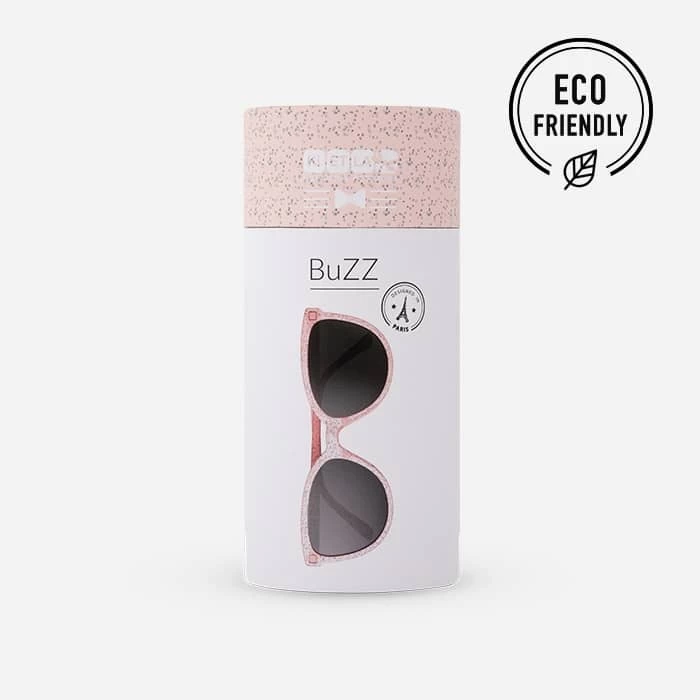 Ki ET La Lunettes De Soleil Sun Buzz Rose Paillettes 3 Ki ET La Lunettes De Soleil Sun Buzz Rose Paillettes