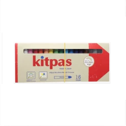 Kitpas Crayons En Cire De Riz 16 Couleurs -Enfant Périphériques Magasin kitpas crayons en cire de riz 16 couleurs 1
