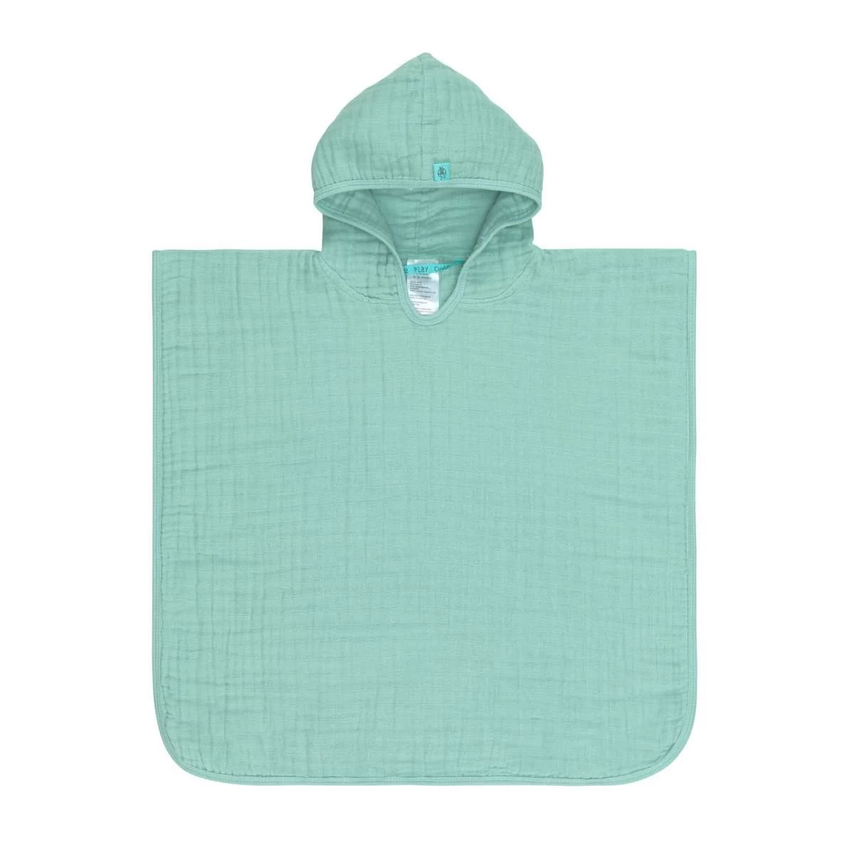 LÄSSIG Laessig Poncho De Bain En Mousseline Menthe 5 LÄSSIG Laessig Poncho De Bain En Mousseline Menthe – Image 3