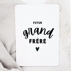 Le Petit Tableau Noir Futur Grand Frère