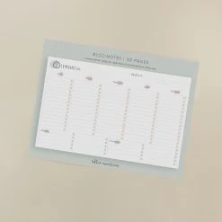 Les Belles Combines Bloc-notes Ma Semaine