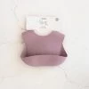 Lil North Co. Bavette En Silicone Pale Mauve -Enfant Périphériques Magasin lil north co bavette en silicone pale mauve