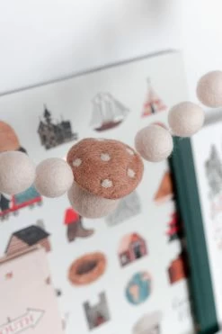 Lil North Co. Guirlande Décorative Whimsical Mushrooms