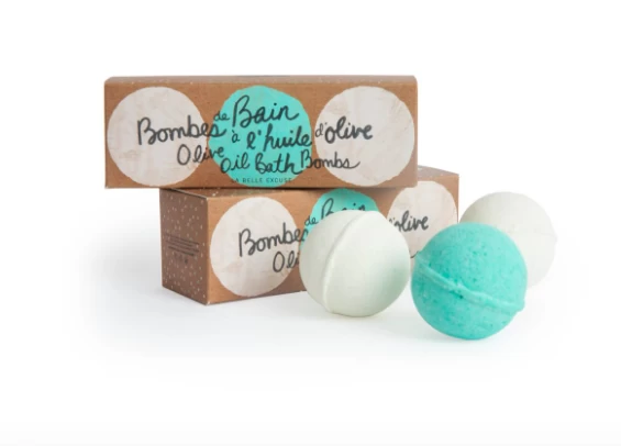 LOLO Bombes De Bain à L’huile D’olive 3 LOLO Bombes De Bain à L’huile D’olive