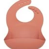 Loulou Lollipop Bavette De Silicone Terra Cotta