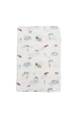 Loulou Lollipop Couverture En Mousseline All Aboard -Enfant Périphériques Magasin loulou lollipop couverture en mousseline all aboar 2