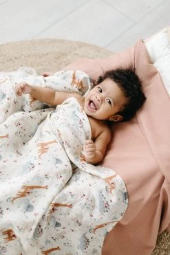 Loulou Lollipop Couverture En Mousseline Baby Dinomite -Enfant Périphériques Magasin loulou lollipop couverture en mousseline baby dino 2