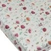 Loulou Lollipop Drap Contour De Bassinette Rosey Bloom -Enfant Périphériques Magasin loulou lollipop drap contour de bassinette rosey b