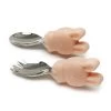 Loulou Lollipop Ensemble Cuillère Et Fourchette Lapin -Enfant Périphériques Magasin loulou lollipop ensemble cuillere et fourchette la