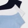Mayoral Chaussettes Ensemble De 3 Bleu -Enfant Périphériques Magasin mayoral chaussettes ensemble de 3 bleu