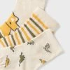 Mayoral Chaussettes Pour Bébé Ensemble De 3 Dinosaures -Enfant Périphériques Magasin mayoral chaussettes pour bebe ensemble de 3 dinosa