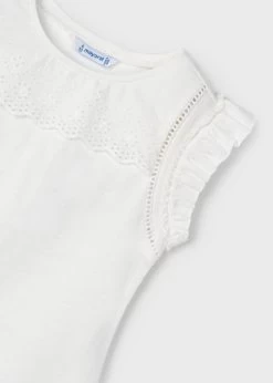 Mayoral Débardeur à Broderies Crudo -Enfant Périphériques Magasin mayoral debardeur a broderies crudo 2