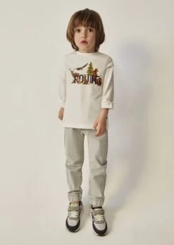 Mayoral Pantalon Skater Fit Cemento -Enfant Périphériques Magasin mayoral pantalon skater fit cemento 3