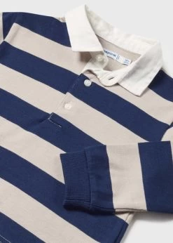 Mayoral Polo Rayé Piedra-Azul -Enfant Périphériques Magasin mayoral polo raye piedra azul 1