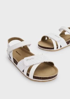 Mayoral Sandales Brodées Blanches -Enfant Périphériques Magasin mayoral sandales brodees blanches 2