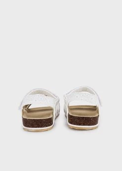 Mayoral Sandales Brodées Blanches