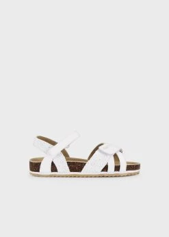 Mayoral Sandales Brodées Blanches -Enfant Périphériques Magasin mayoral sandales brodees blanches 3