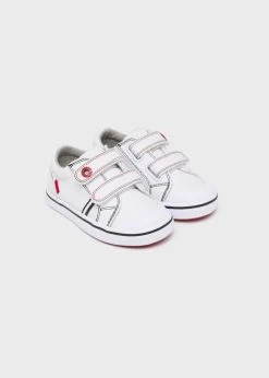 Mayoral Souliers En Toile Blanc -Enfant Périphériques Magasin mayoral souliers en toile blanc 4